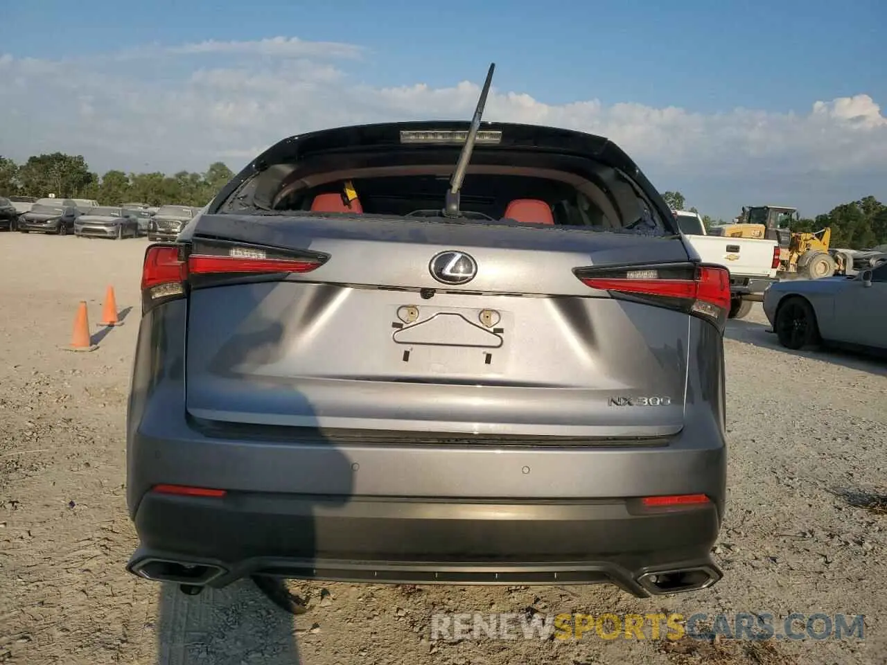 6 fotografías del automóvil dañado JTJYARBZ1K2128090 LEXUS NX 2019