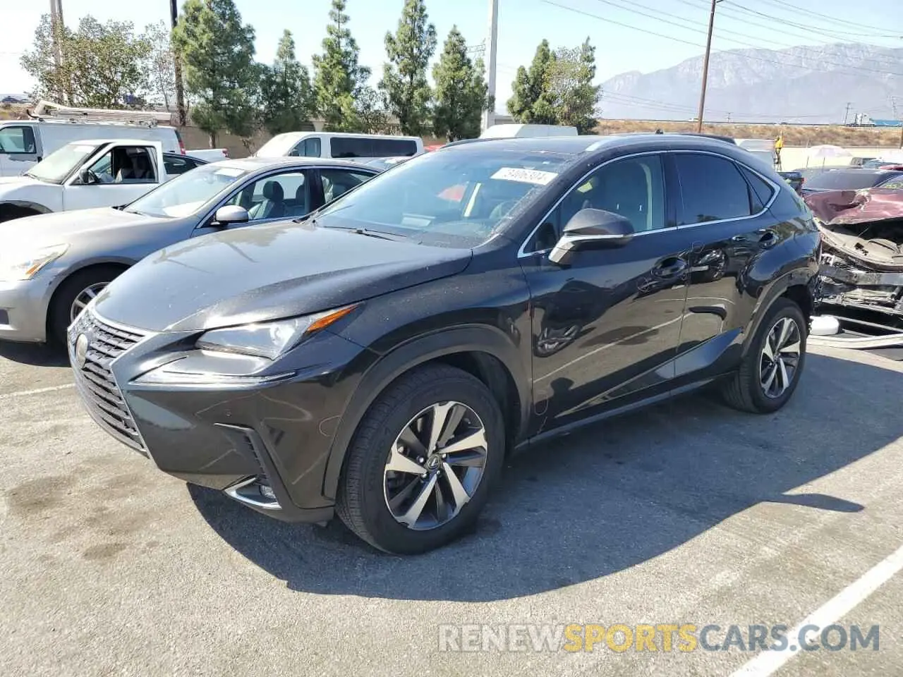 1 fotografías del automóvil dañado JTJYARBZ2K2122749 LEXUS NX 2019