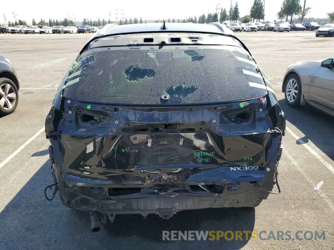 6 fotografías del automóvil dañado JTJYARBZ2K2122749 LEXUS NX 2019