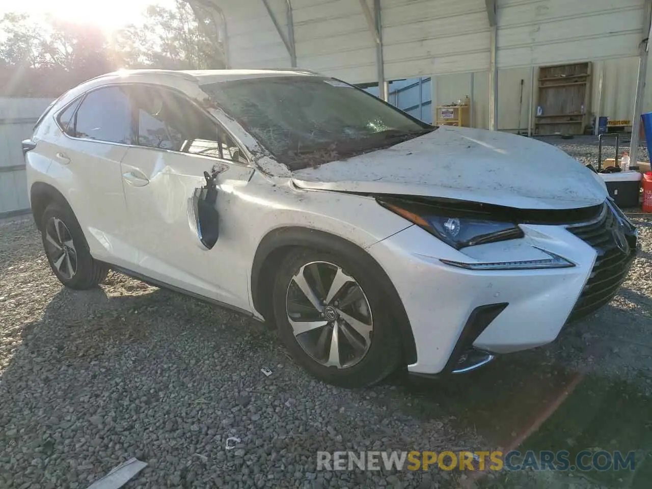 4 fotografías del automóvil dañado JTJYARBZ2K2156187 LEXUS NX 2019