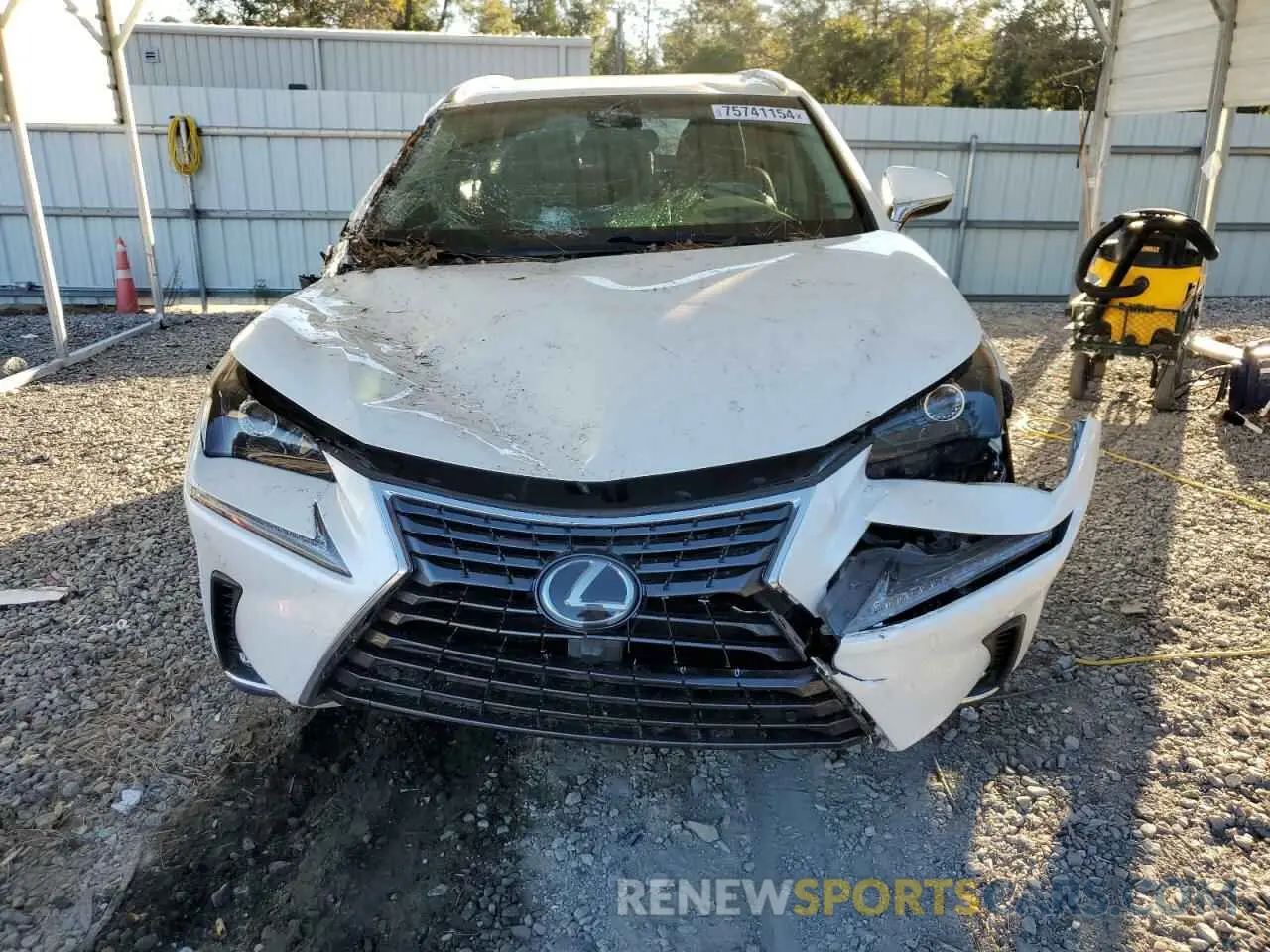 5 fotografías del automóvil dañado JTJYARBZ2K2156187 LEXUS NX 2019