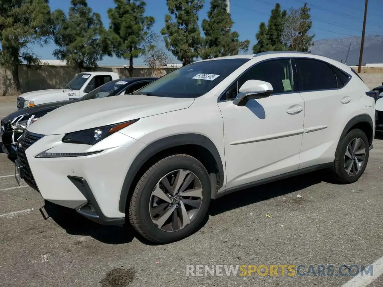 1 fotografías del automóvil dañado JTJYARBZ3K2138538 LEXUS NX 2019
