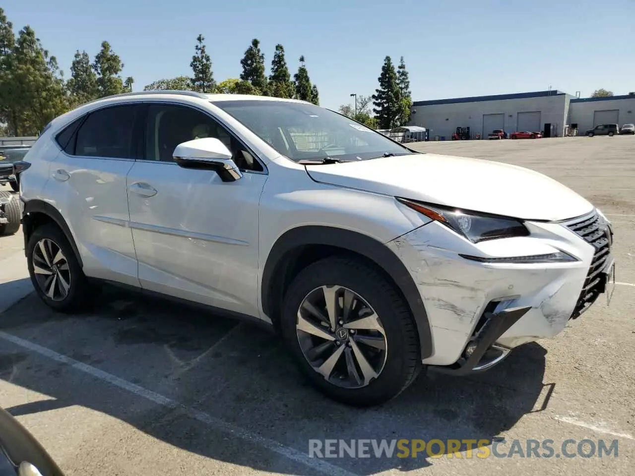 4 fotografías del automóvil dañado JTJYARBZ3K2138538 LEXUS NX 2019