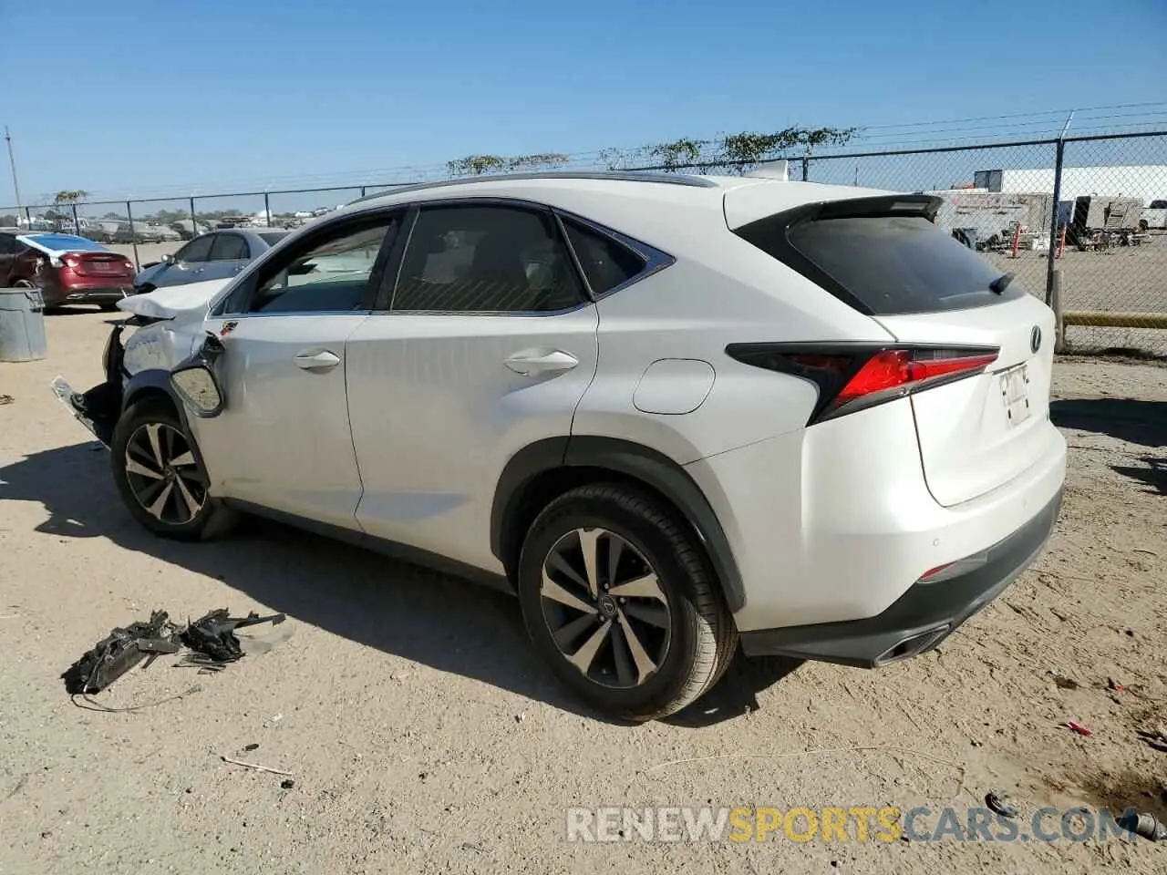 2 fotografías del automóvil dañado JTJYARBZ3K2144887 LEXUS NX 2019