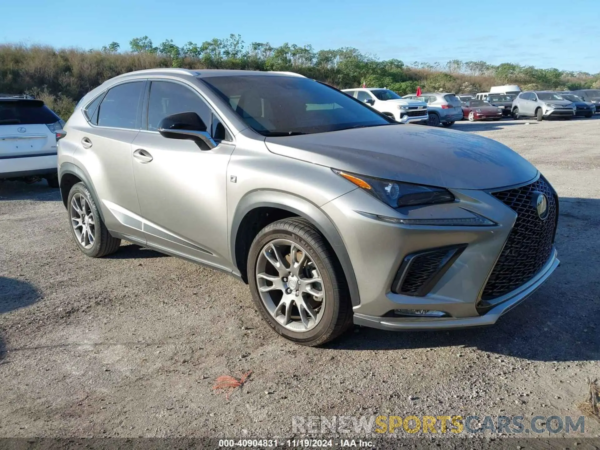1 fotografías del automóvil dañado JTJYARBZ3K2146168 LEXUS NX 2019