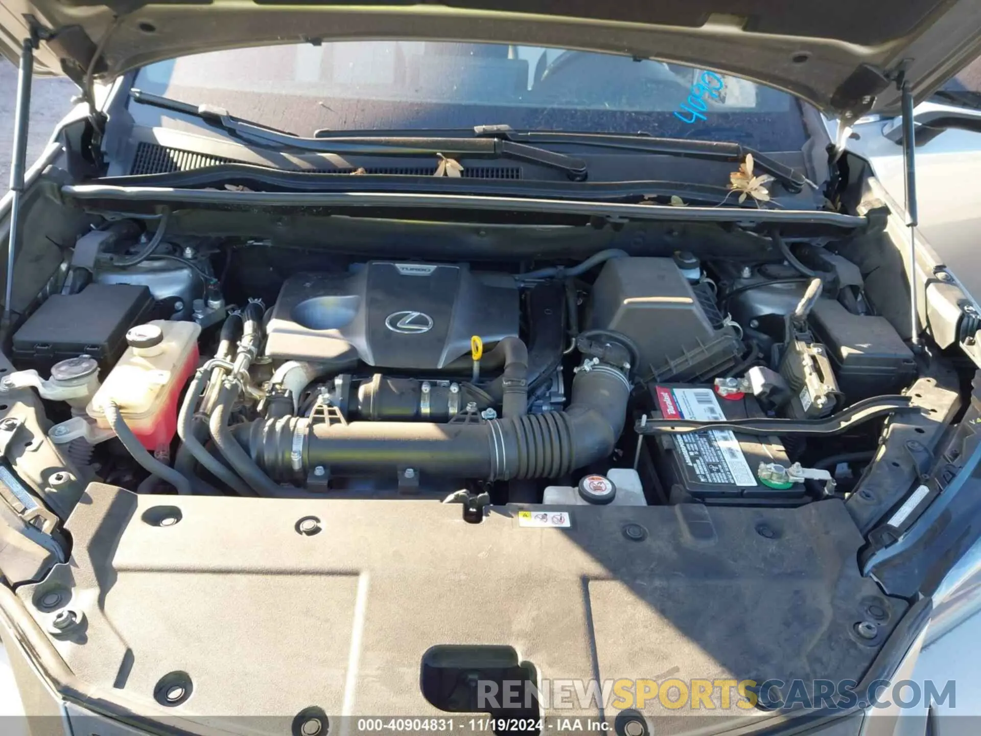 10 fotografías del automóvil dañado JTJYARBZ3K2146168 LEXUS NX 2019