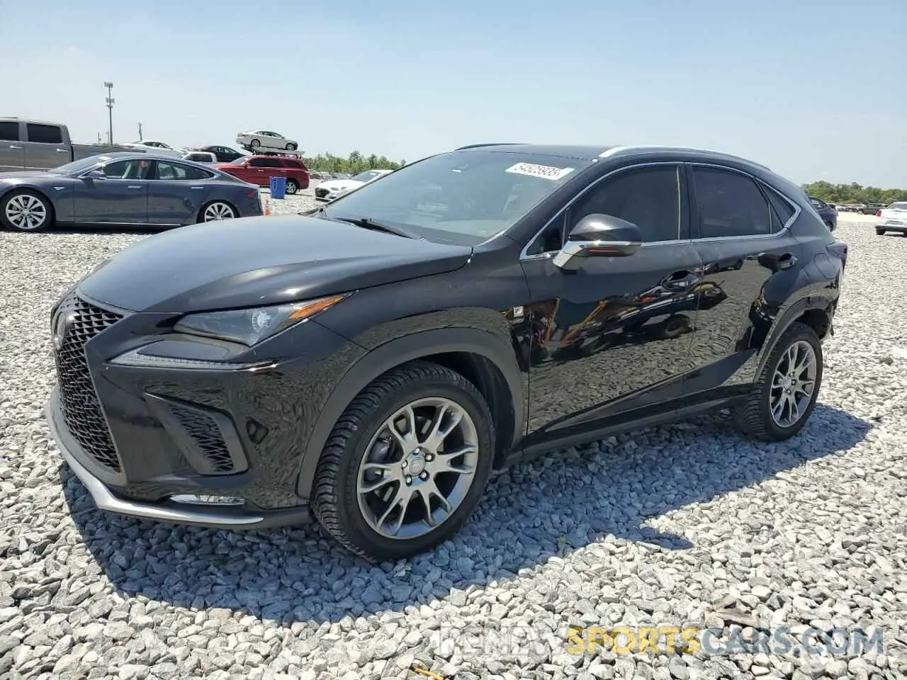1 fotografías del automóvil dañado JTJYARBZ3K2149457 LEXUS NX 2019