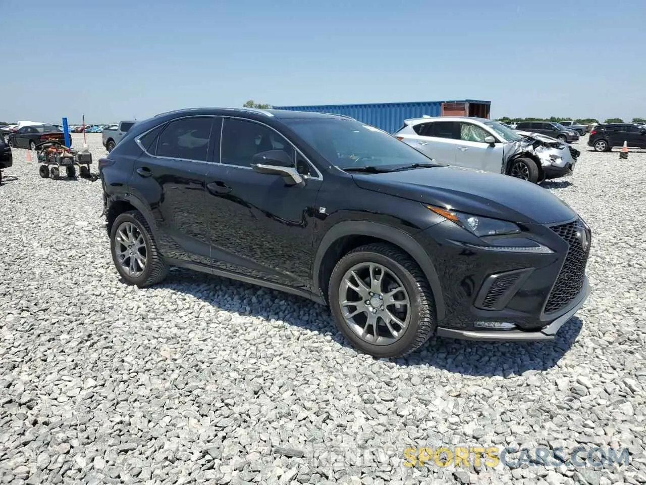 4 fotografías del automóvil dañado JTJYARBZ3K2149457 LEXUS NX 2019