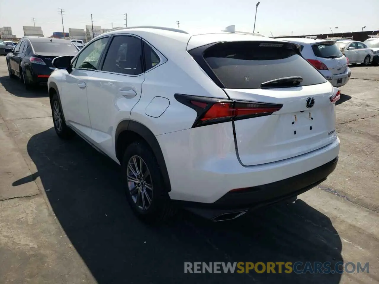 3 fotografías del automóvil dañado JTJYARBZ3K2154531 LEXUS NX 2019
