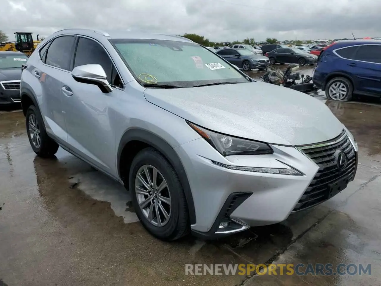 1 fotografías del automóvil dañado JTJYARBZ4K2124020 LEXUS NX 2019
