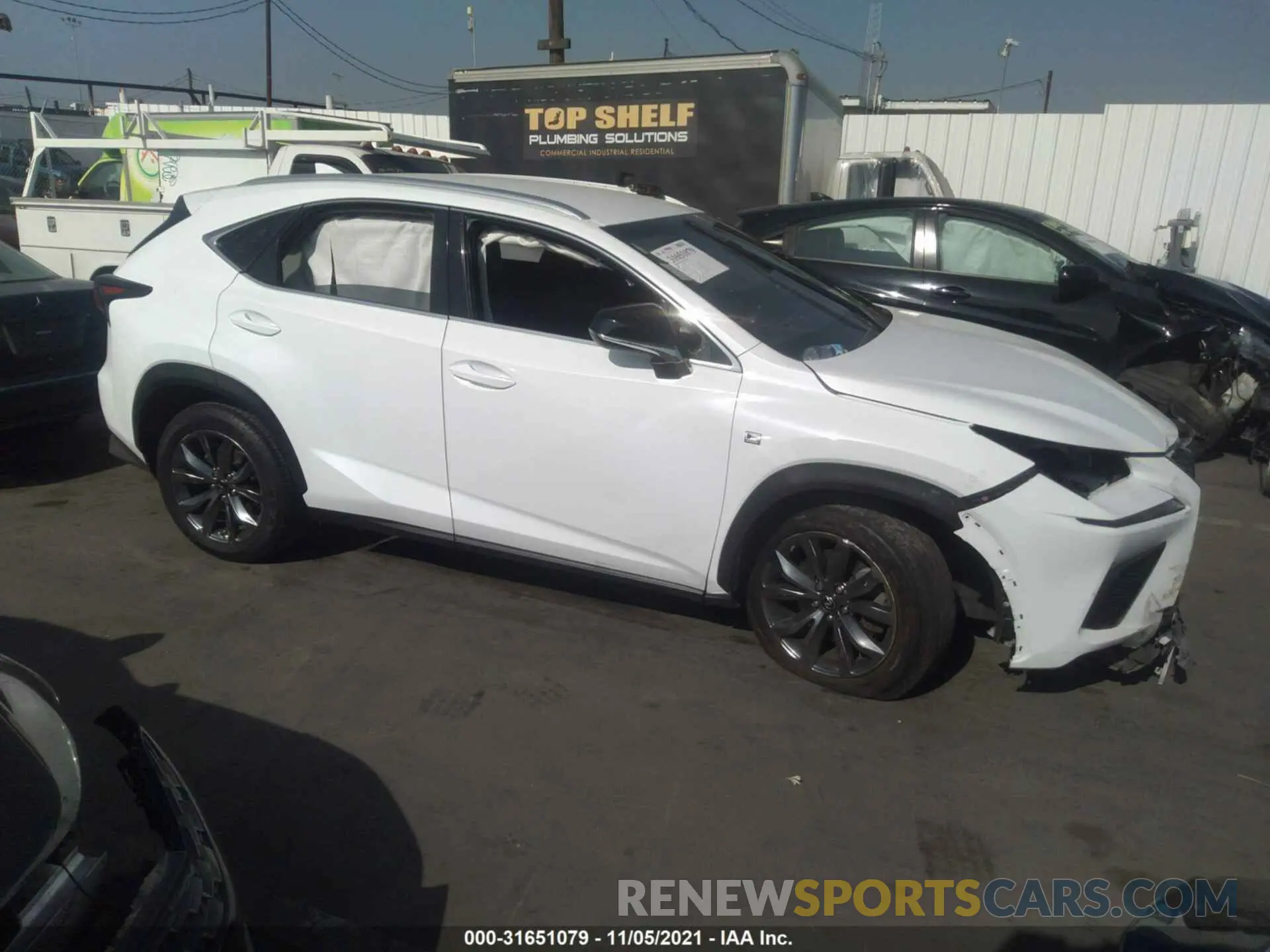 1 fotografías del automóvil dañado JTJYARBZ4K2128665 LEXUS NX 2019