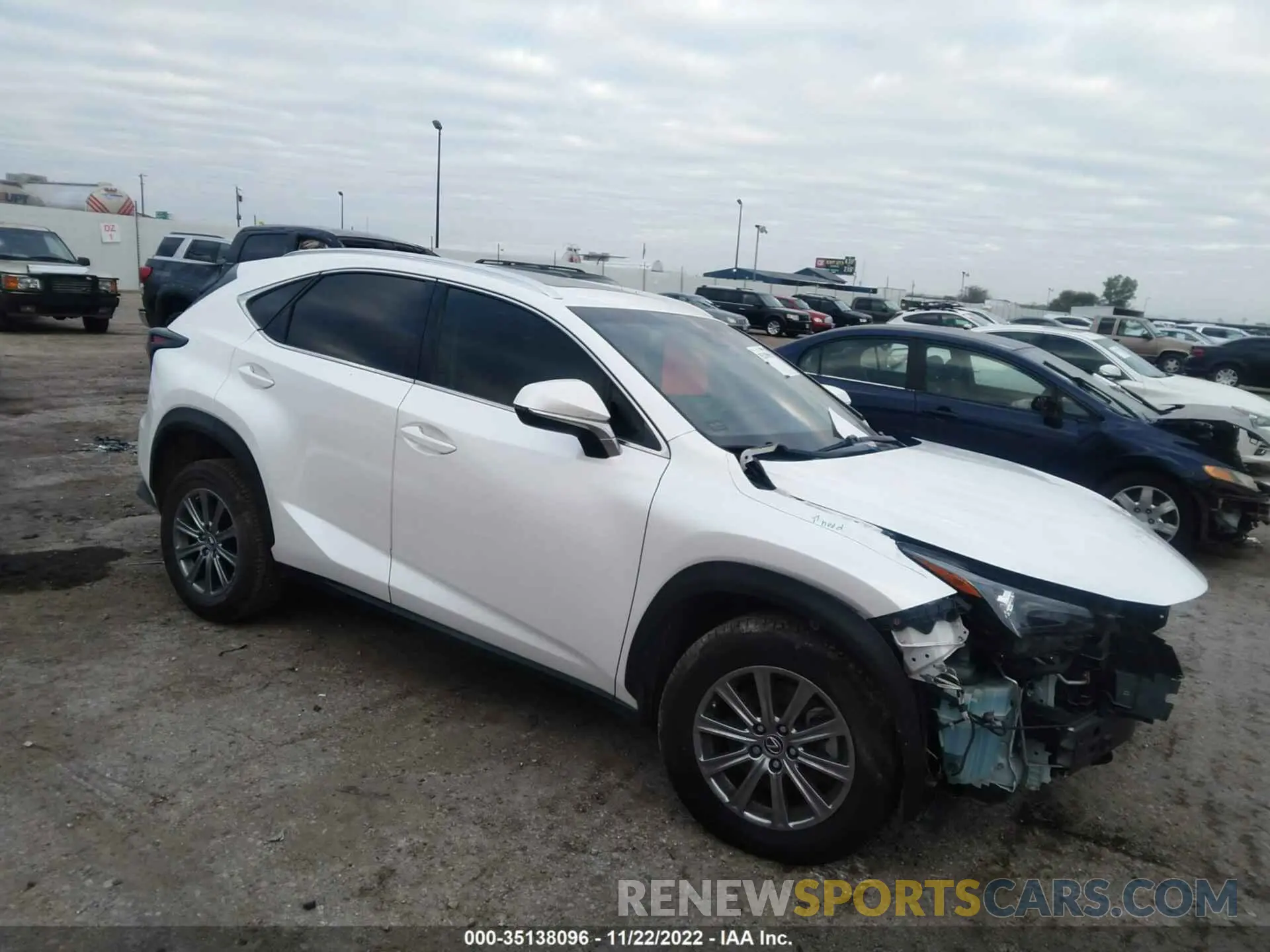 1 fotografías del automóvil dañado JTJYARBZ4K2132330 LEXUS NX 2019