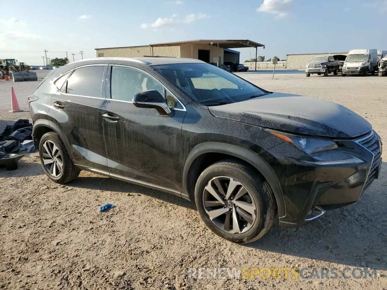 4 fotografías del automóvil dañado JTJYARBZ4K2143392 LEXUS NX 2019