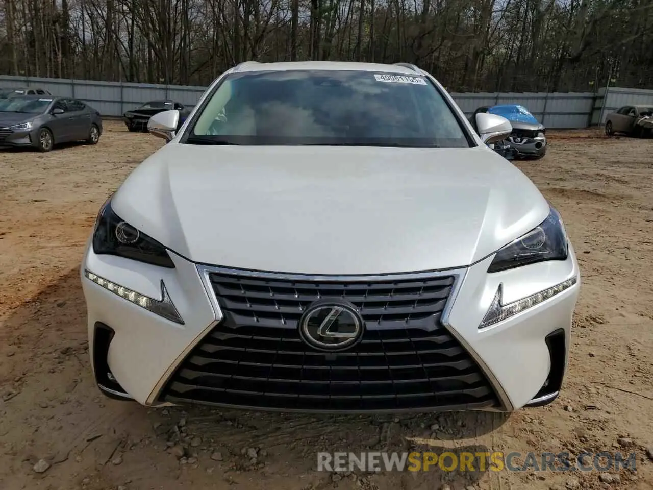 5 fotografías del automóvil dañado JTJYARBZ4K2157485 LEXUS NX 2019