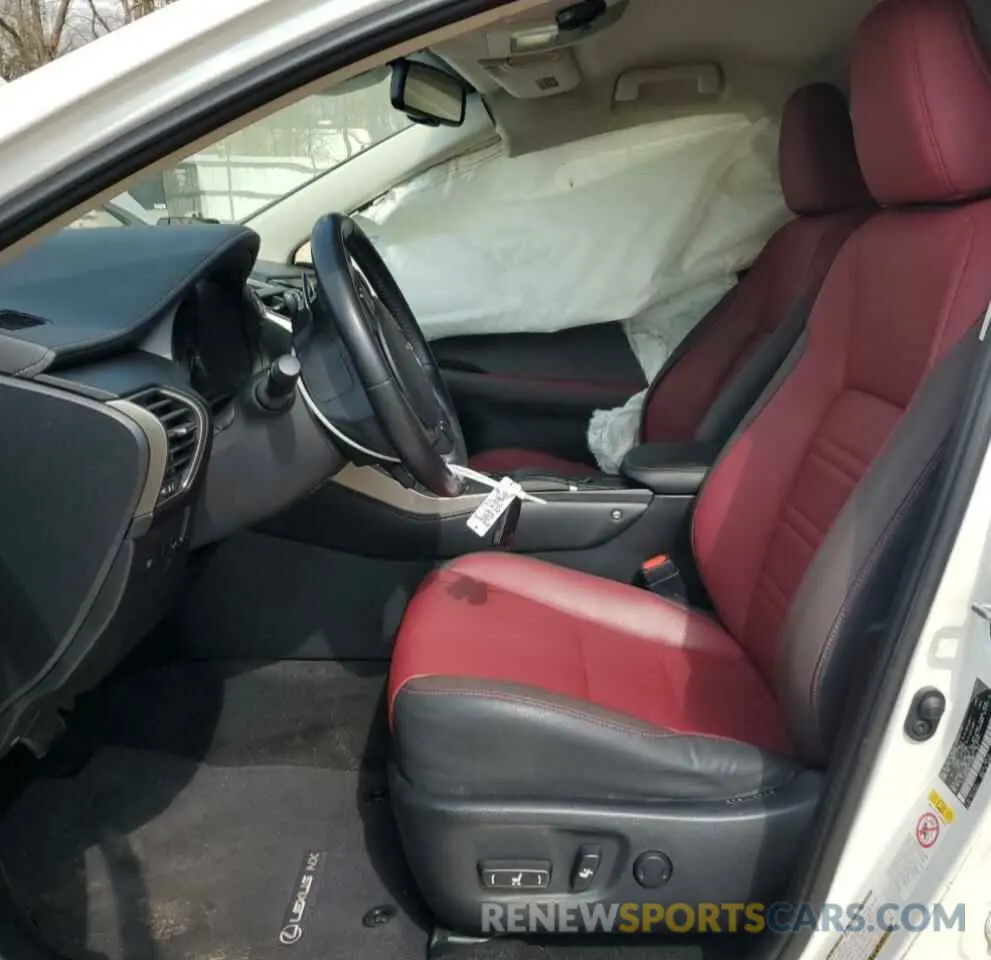 7 fotografías del automóvil dañado JTJYARBZ4K2157485 LEXUS NX 2019