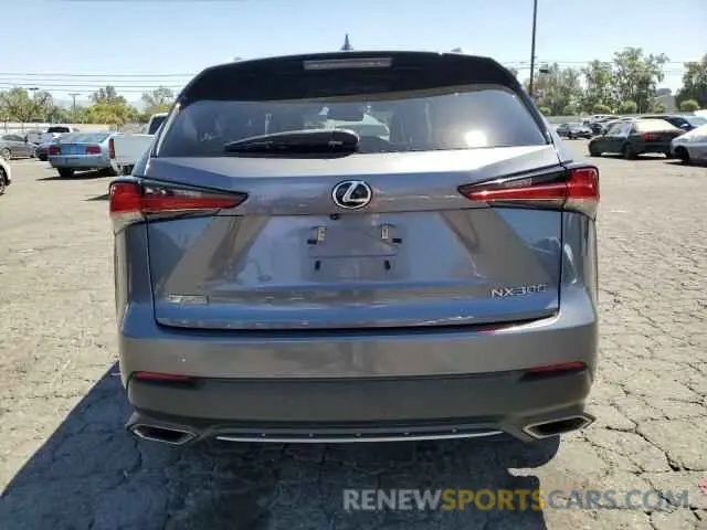 6 fotografías del automóvil dañado JTJYARBZ5K2119876 LEXUS NX 2019
