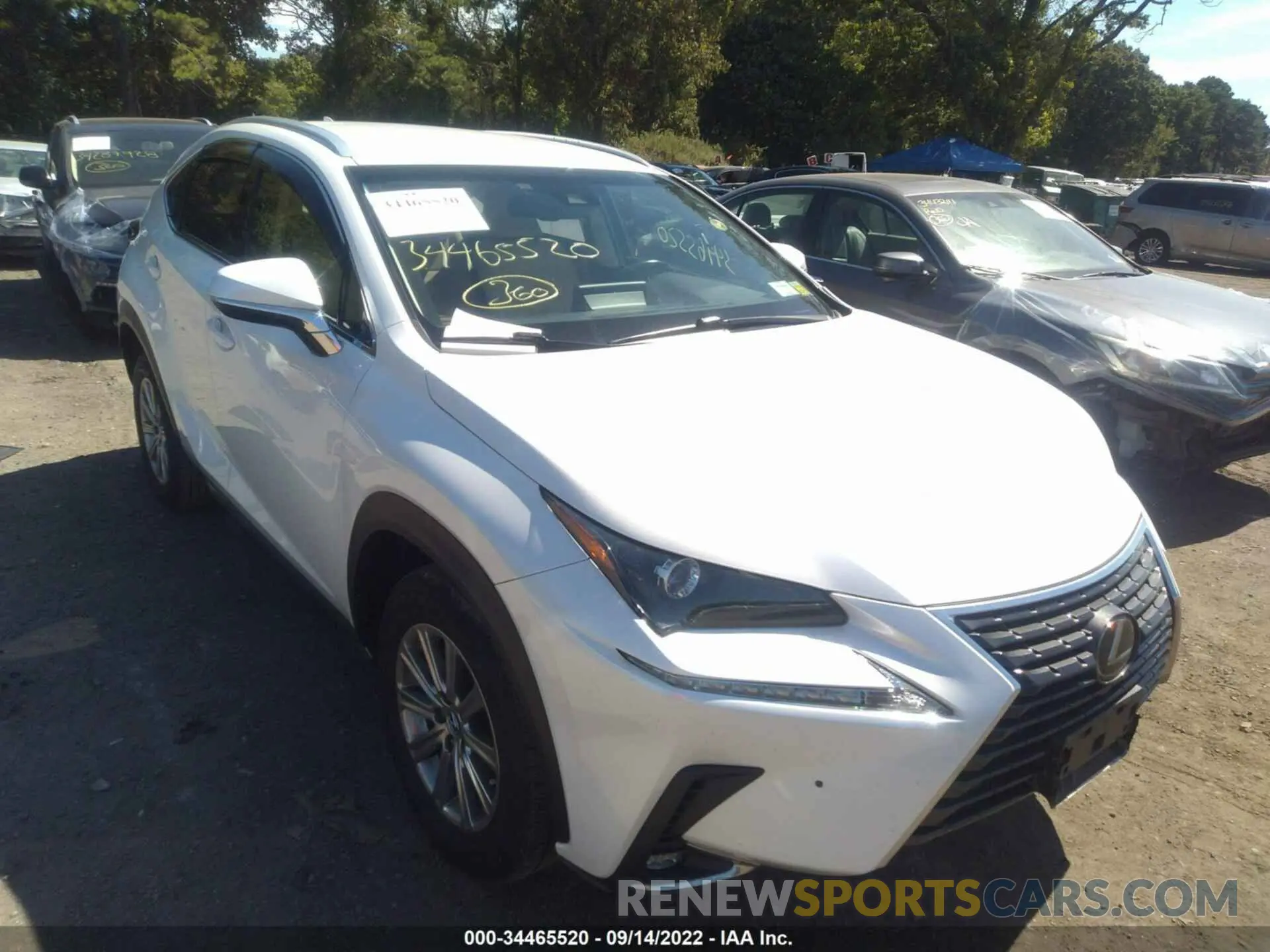 1 fotografías del automóvil dañado JTJYARBZ5K2121286 LEXUS NX 2019