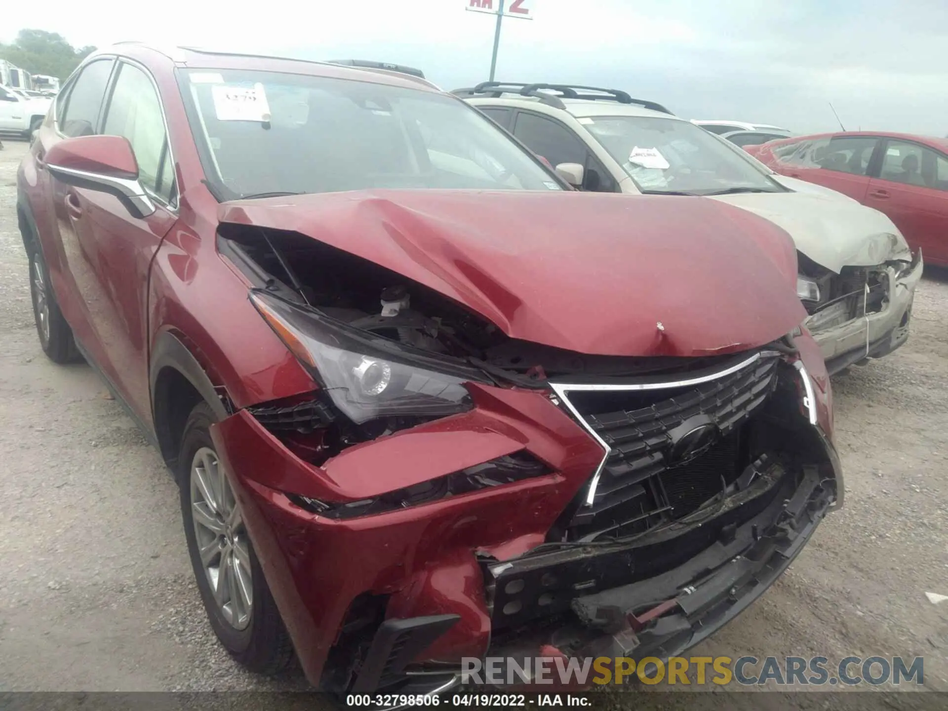 1 fotografías del automóvil dañado JTJYARBZ5K2124589 LEXUS NX 2019