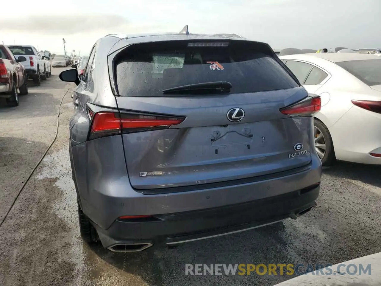 6 fotografías del automóvil dañado JTJYARBZ5K2125290 LEXUS NX 2019