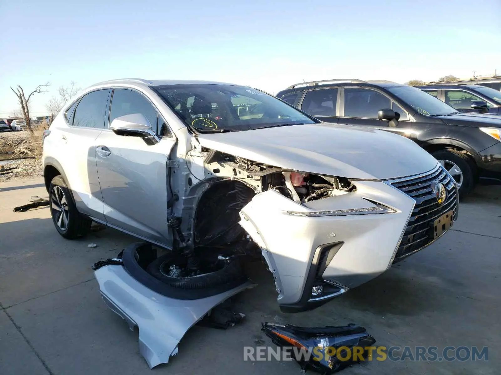 1 fotografías del automóvil dañado JTJYARBZ5K2131445 LEXUS NX 2019