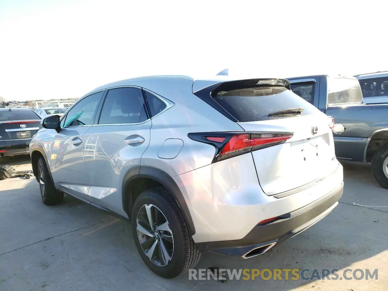 3 fotografías del automóvil dañado JTJYARBZ5K2131445 LEXUS NX 2019