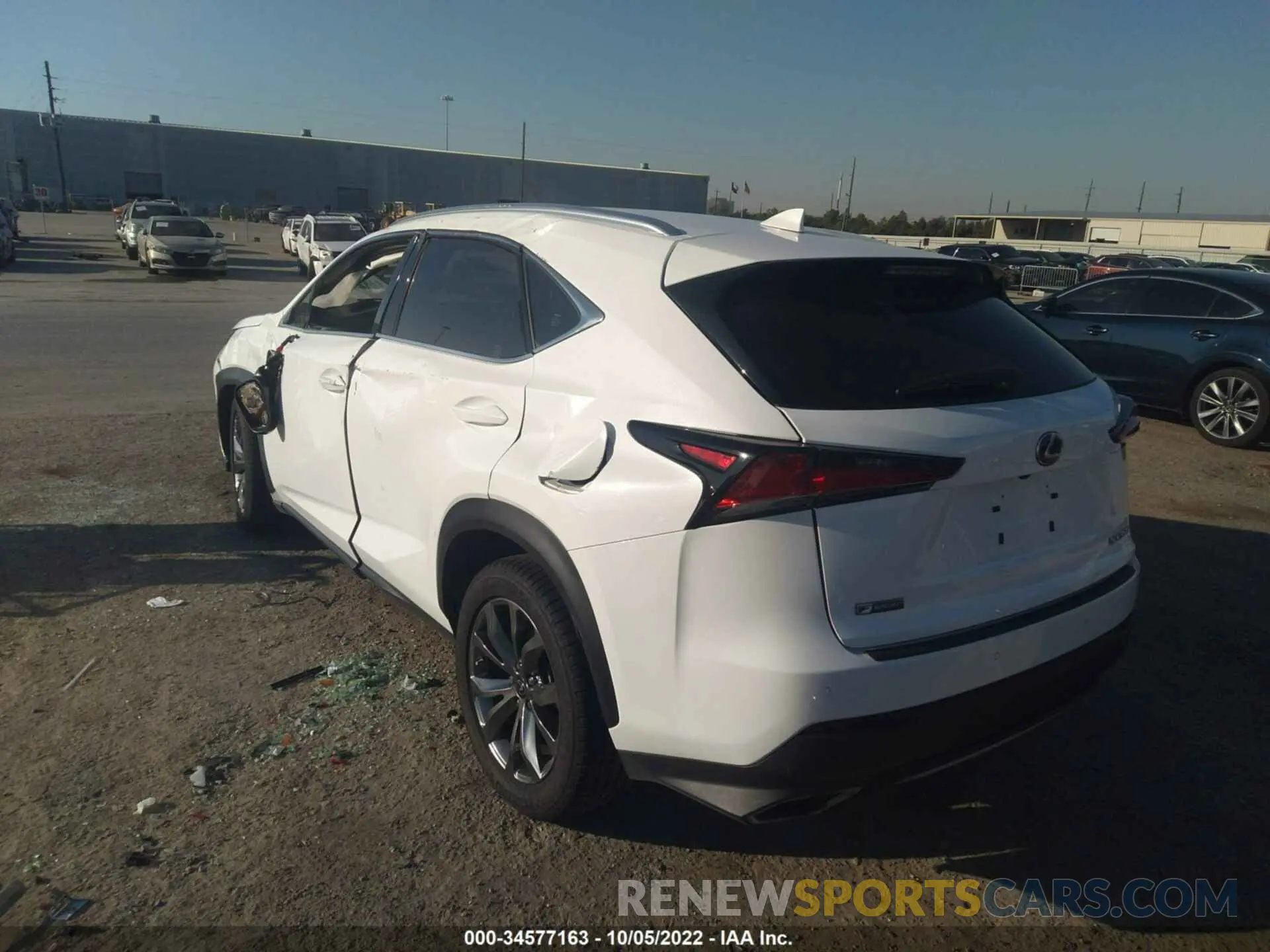 3 fotografías del automóvil dañado JTJYARBZ5K2136998 LEXUS NX 2019