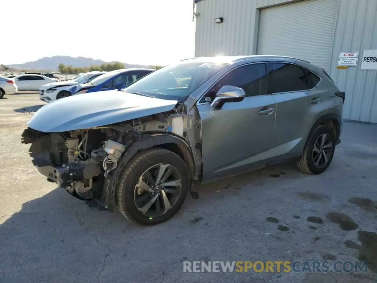 1 fotografías del automóvil dañado JTJYARBZ5K2137469 LEXUS NX 2019
