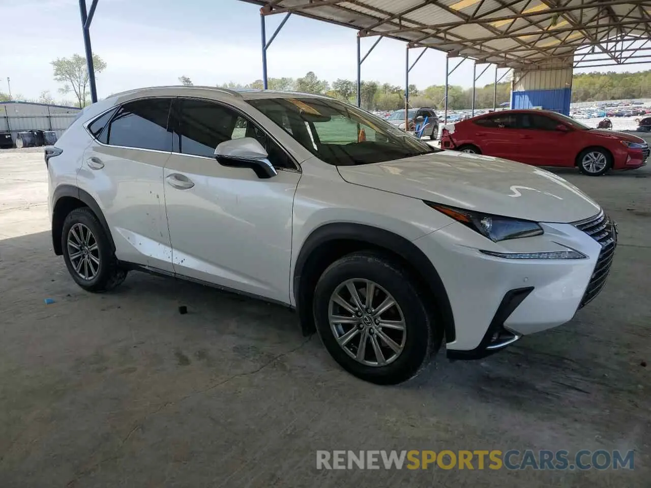 4 fotografías del automóvil dañado JTJYARBZ6K2120986 LEXUS NX 2019