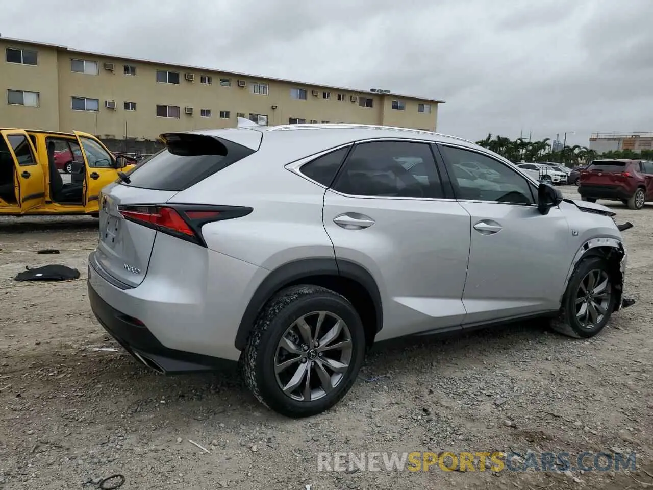 3 fotografías del automóvil dañado JTJYARBZ6K2152739 LEXUS NX 2019