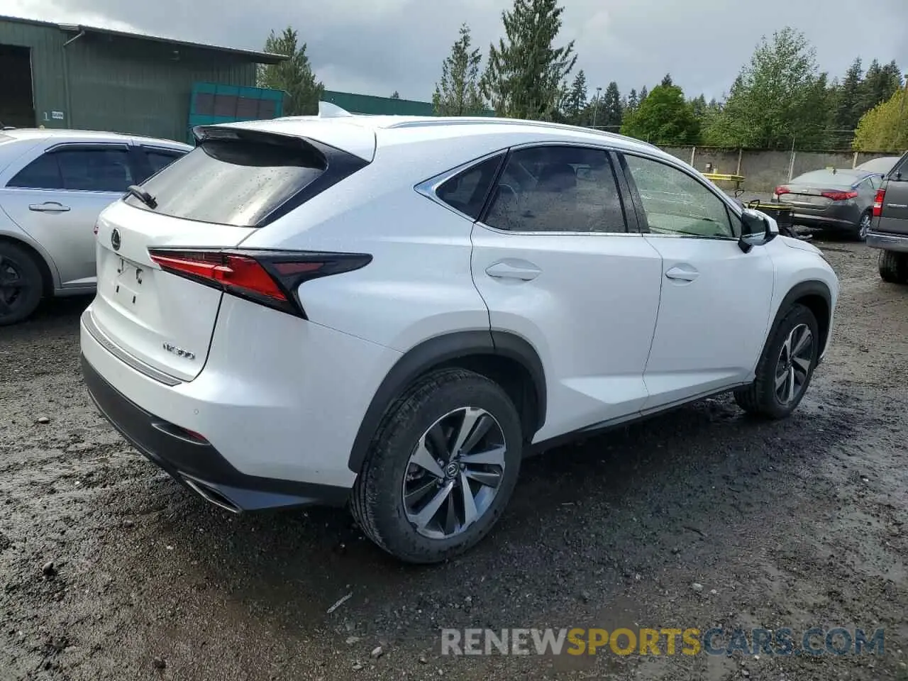 3 fotografías del automóvil dañado JTJYARBZ6K2155544 LEXUS NX 2019
