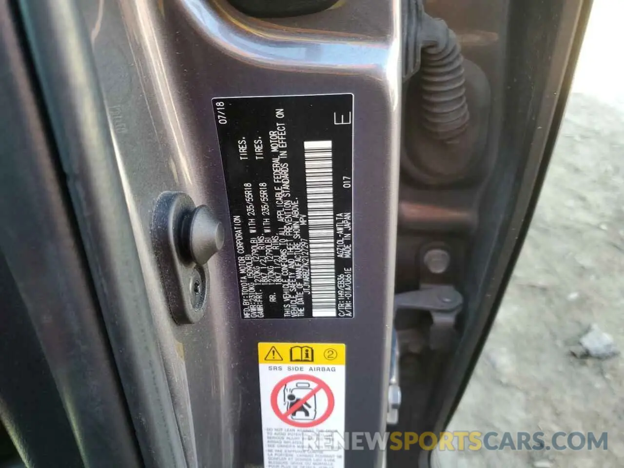 13 fotografías del automóvil dañado JTJYARBZ7K2127297 LEXUS NX 2019