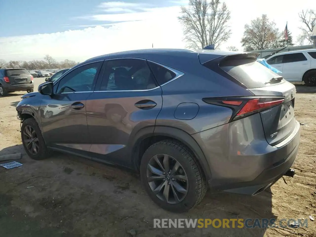 2 fotografías del automóvil dañado JTJYARBZ7K2127297 LEXUS NX 2019