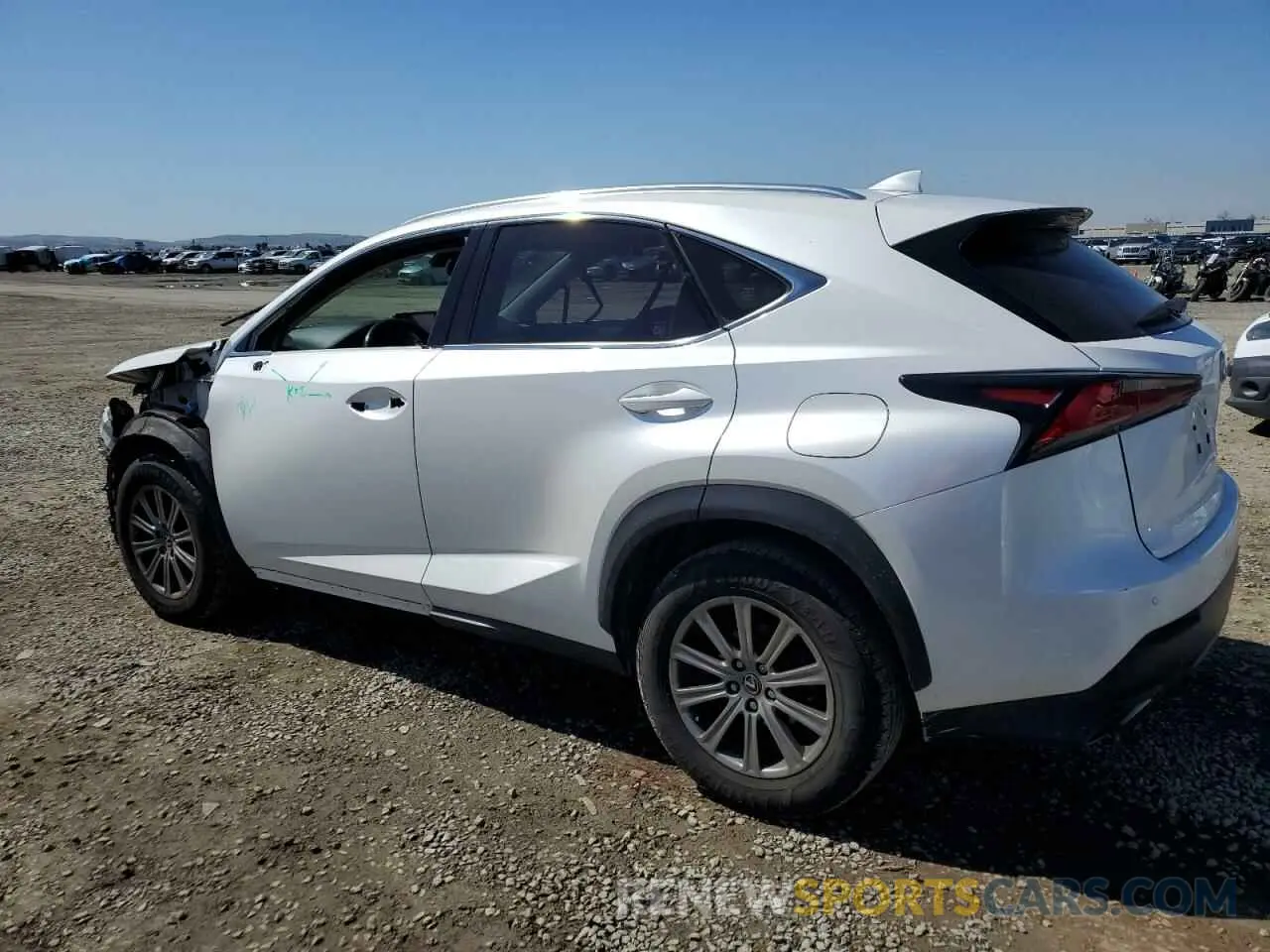 2 fotografías del automóvil dañado JTJYARBZ7K2133844 LEXUS NX 2019