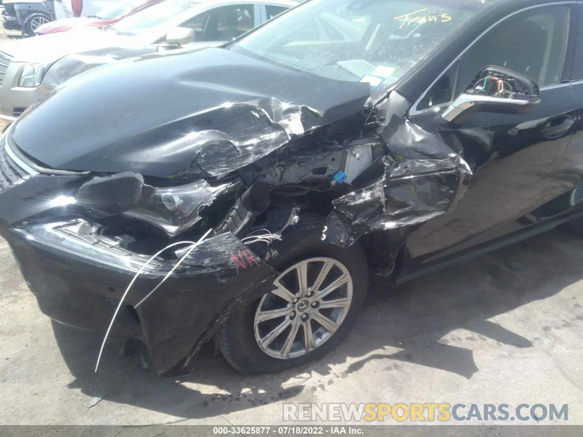 6 fotografías del automóvil dañado JTJYARBZ7K2151230 LEXUS NX 2019