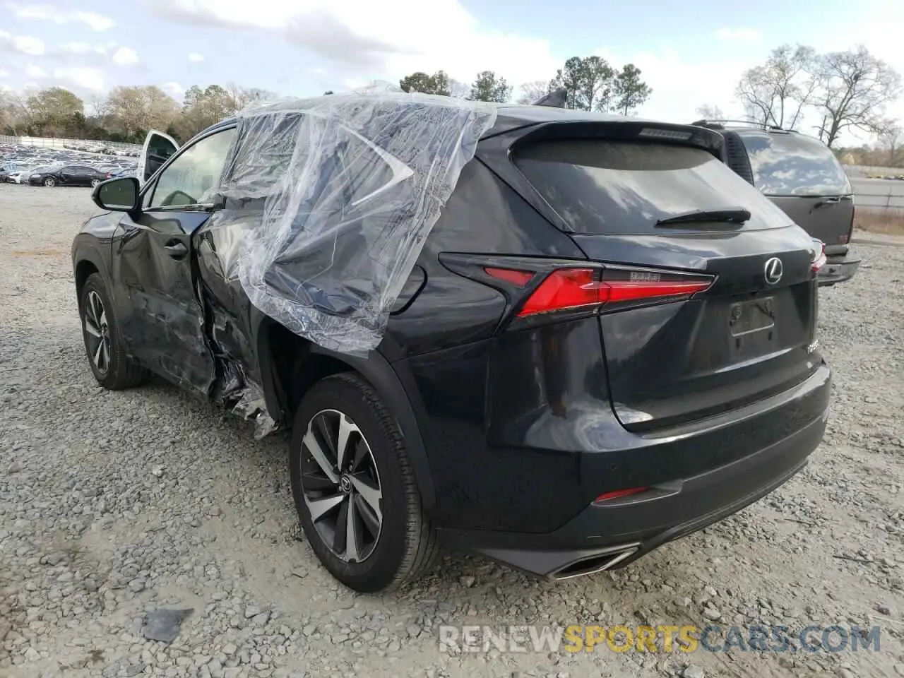 3 fotografías del automóvil dañado JTJYARBZ7K2153298 LEXUS NX 2019