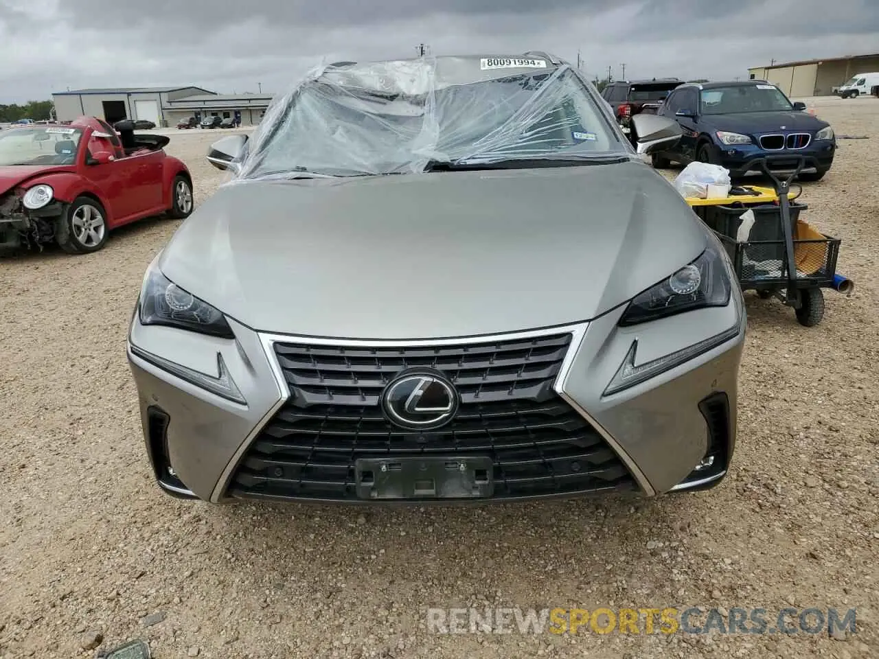 5 fotografías del automóvil dañado JTJYARBZ8K2130564 LEXUS NX 2019