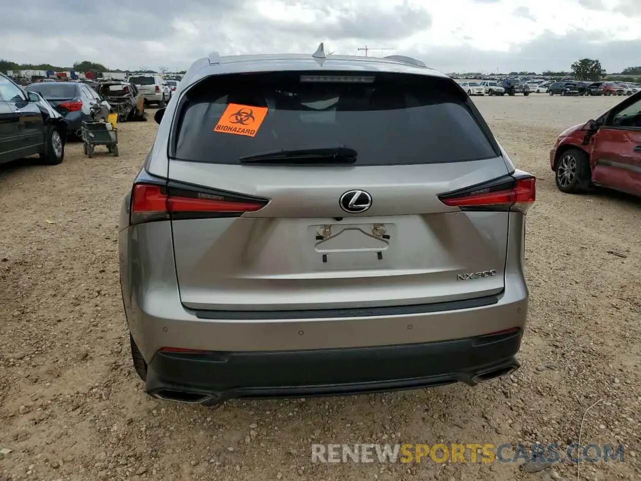 6 fotografías del automóvil dañado JTJYARBZ8K2130564 LEXUS NX 2019