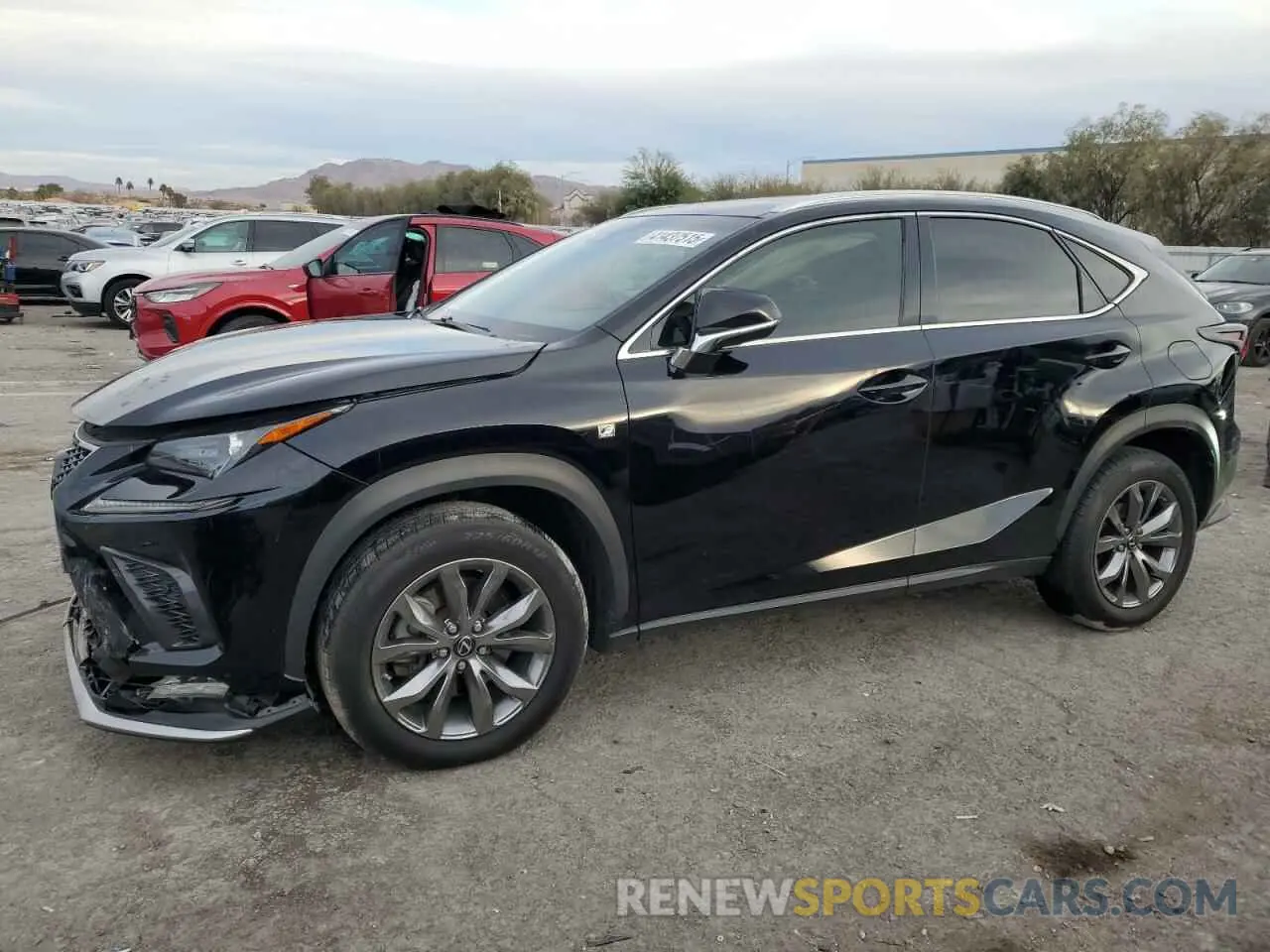 1 fotografías del automóvil dañado JTJYARBZ8K2134677 LEXUS NX 2019