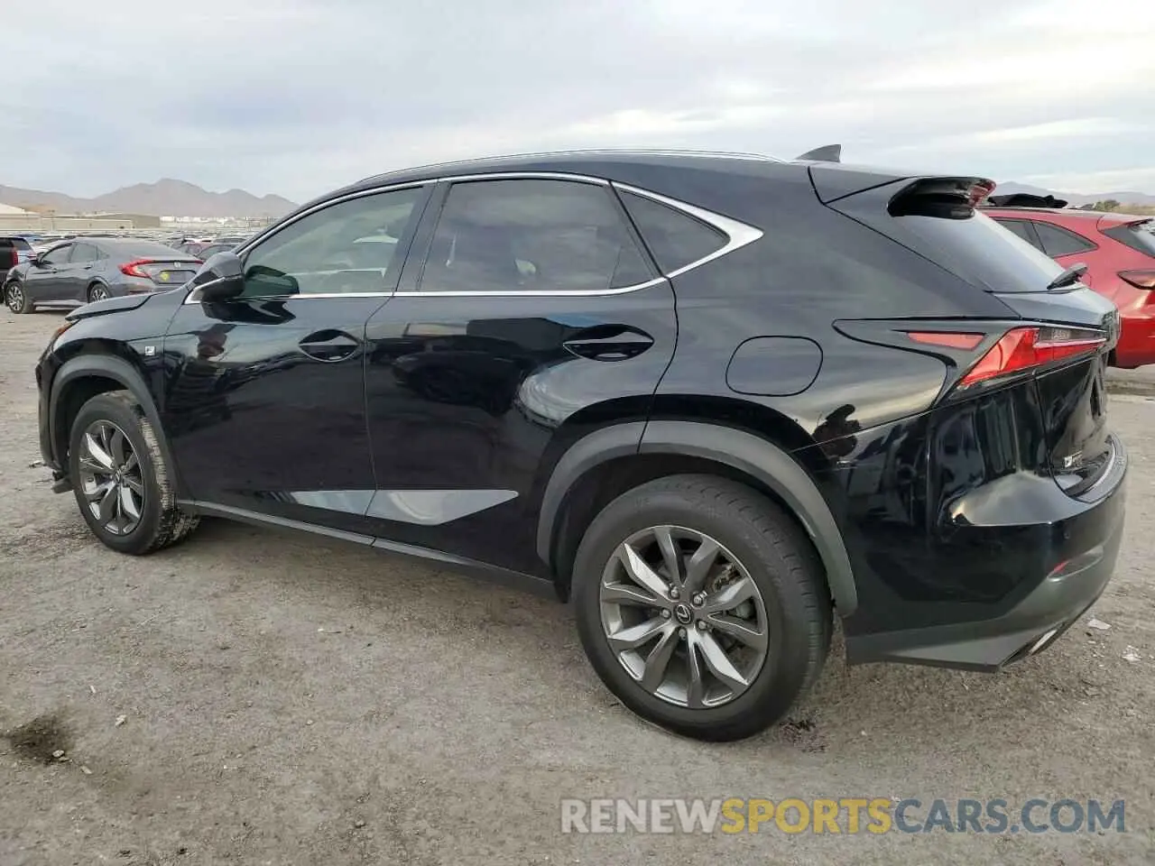 2 fotografías del automóvil dañado JTJYARBZ8K2134677 LEXUS NX 2019