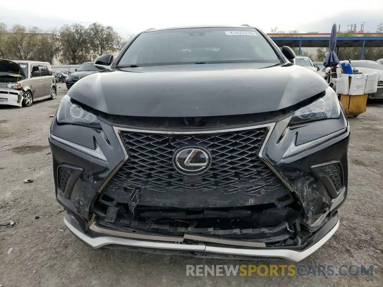 5 fotografías del automóvil dañado JTJYARBZ8K2134677 LEXUS NX 2019