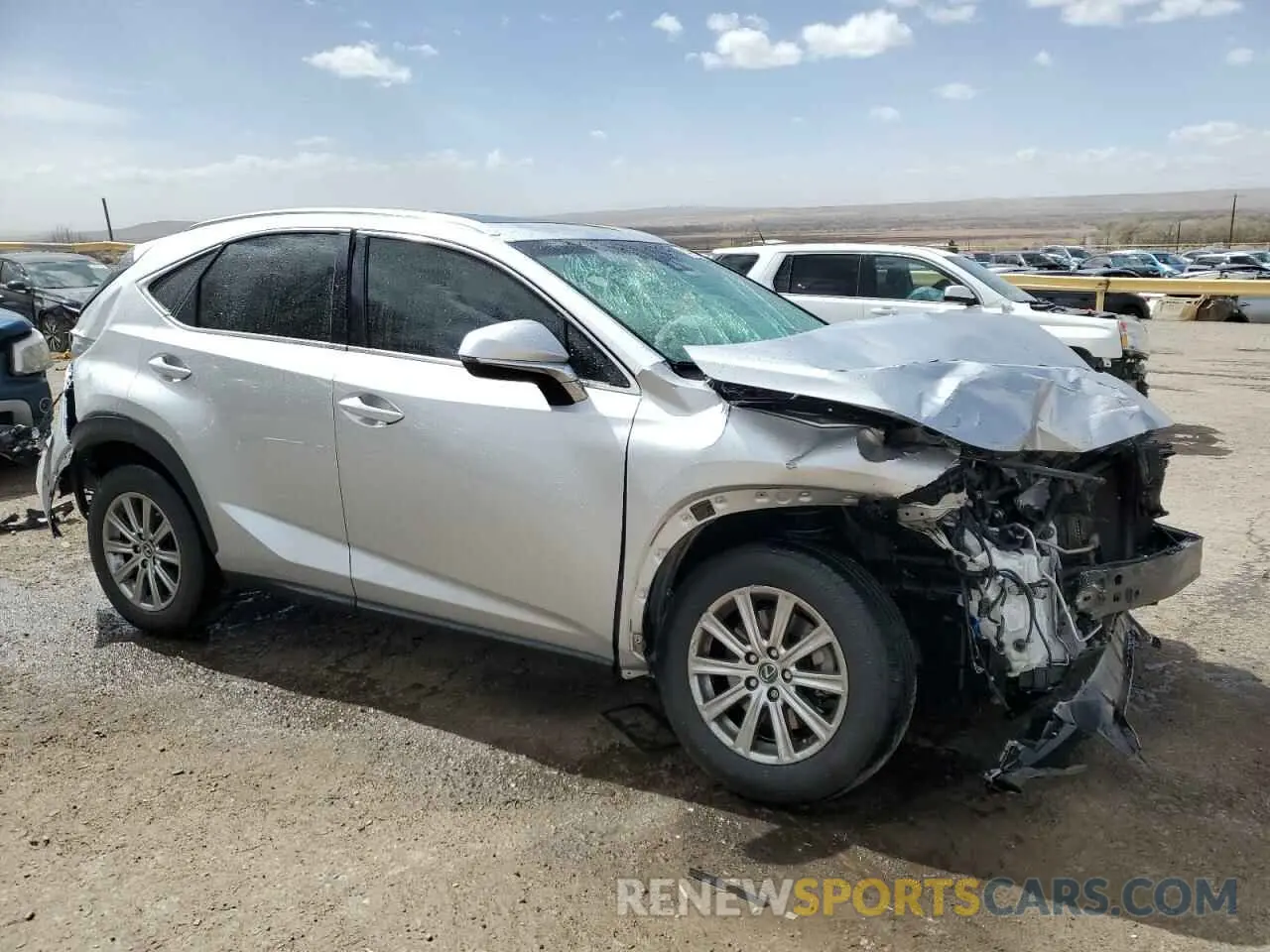 4 fotografías del automóvil dañado JTJYARBZ9K2126197 LEXUS NX 2019