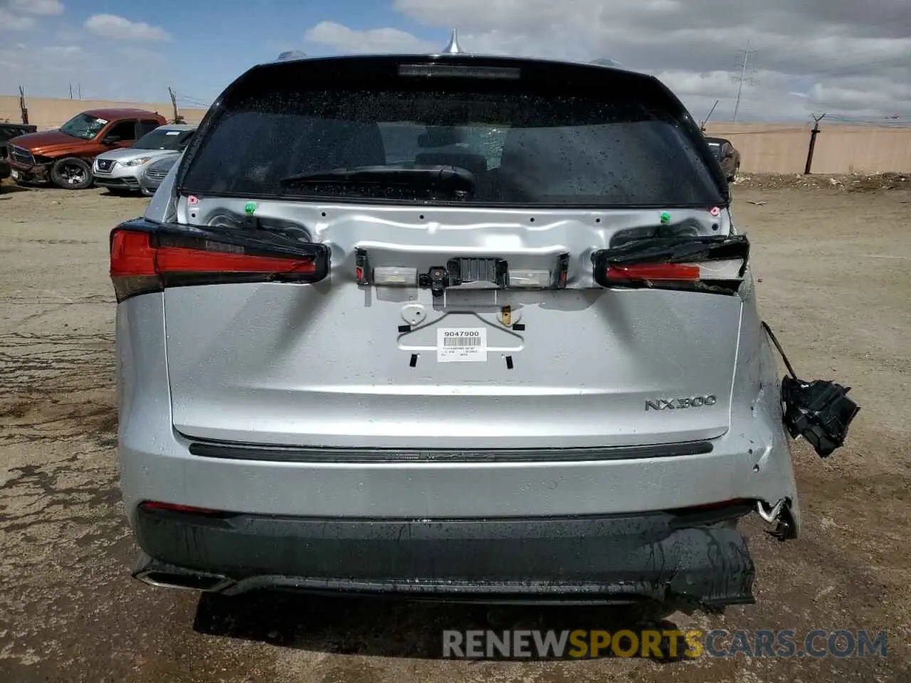 6 fotografías del automóvil dañado JTJYARBZ9K2126197 LEXUS NX 2019