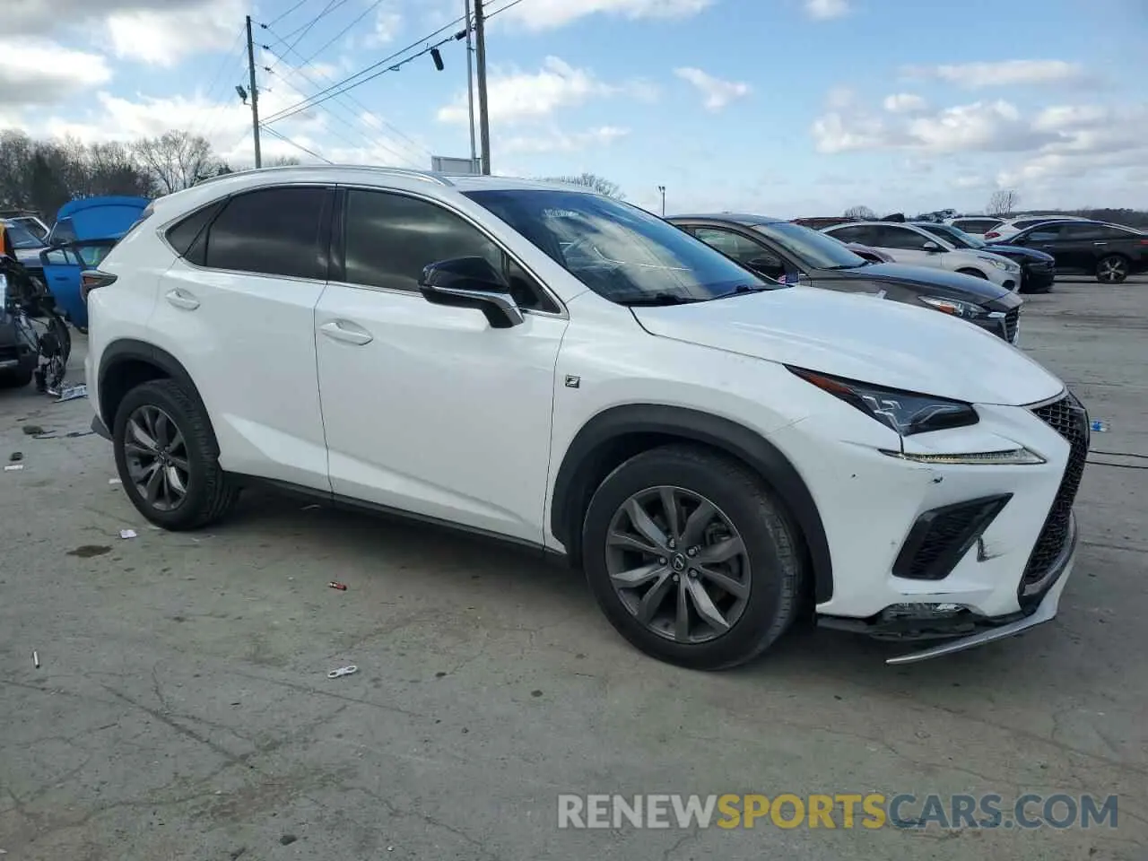 4 fotografías del automóvil dañado JTJYARBZ9K2132467 LEXUS NX 2019