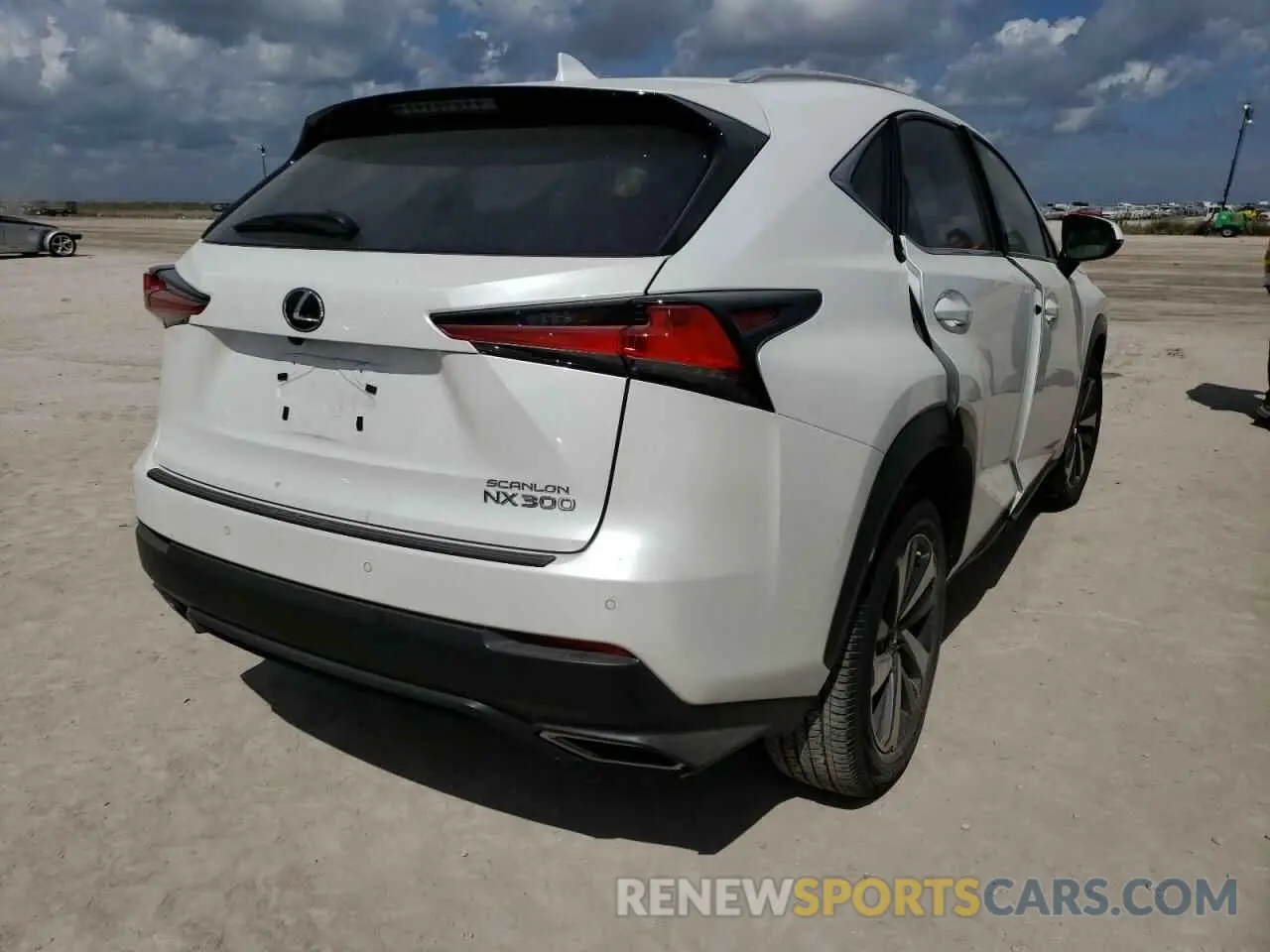 4 fotografías del automóvil dañado JTJYARBZXK2117749 LEXUS NX 2019