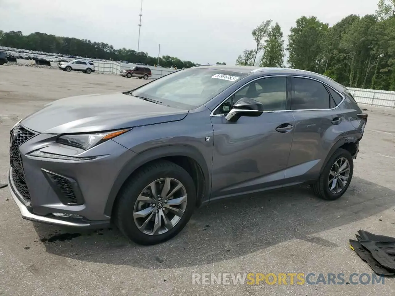 1 fotografías del automóvil dañado JTJYARBZXK2134745 LEXUS NX 2019