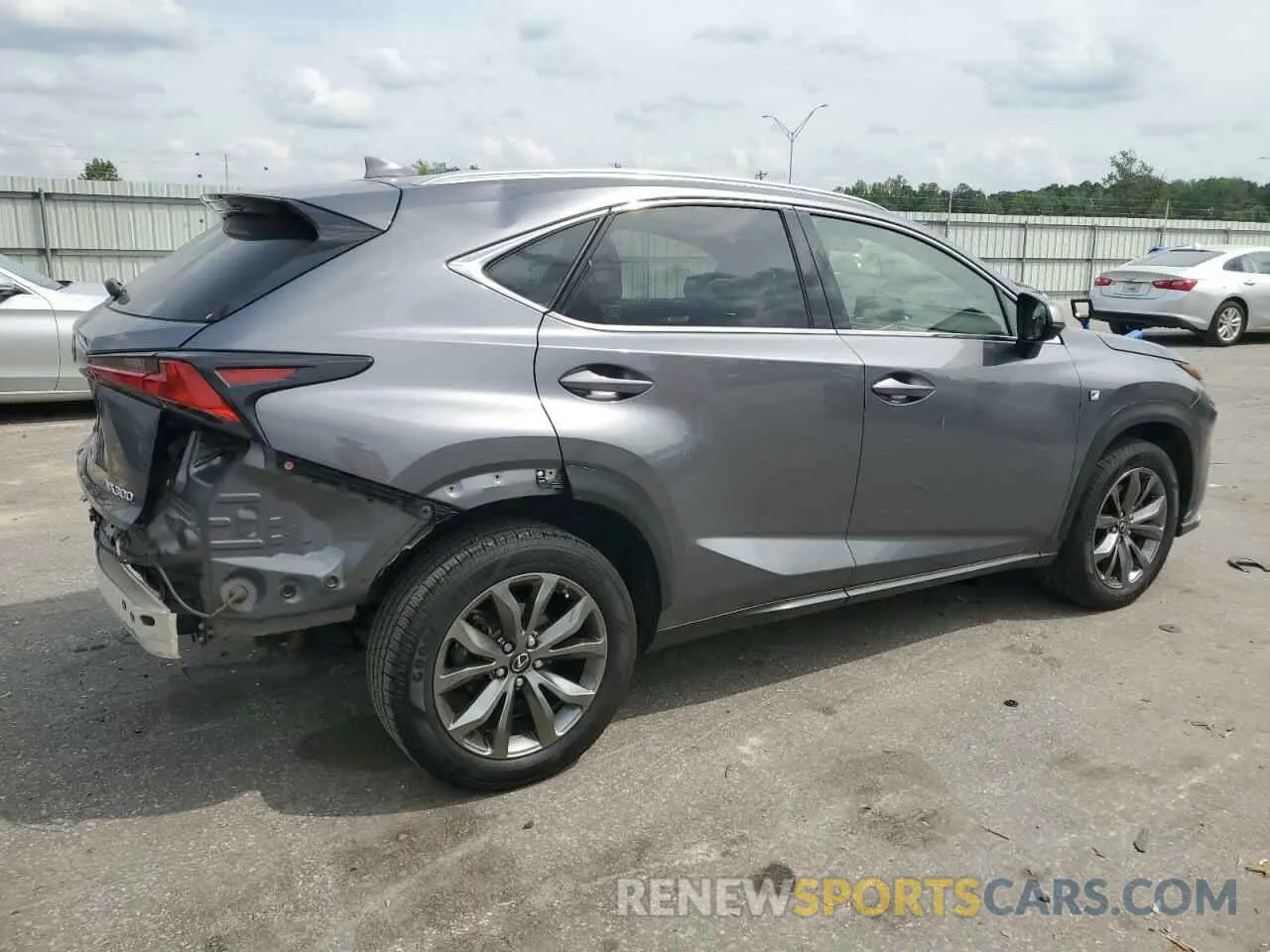 3 fotografías del automóvil dañado JTJYARBZXK2134745 LEXUS NX 2019