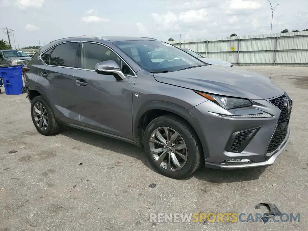 4 fotografías del automóvil dañado JTJYARBZXK2134745 LEXUS NX 2019