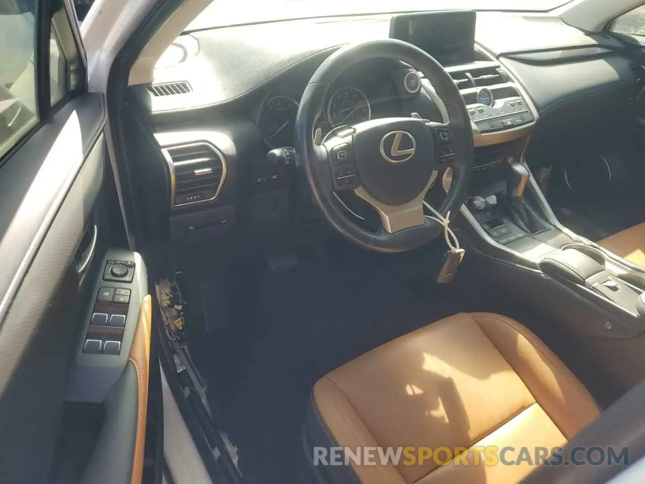8 fotografías del automóvil dañado JTJAARBZ0L5001493 LEXUS NX 2020