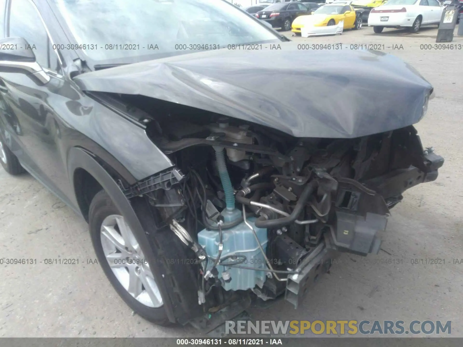 6 fotografías del automóvil dañado JTJAARBZ1L2166518 LEXUS NX 2020