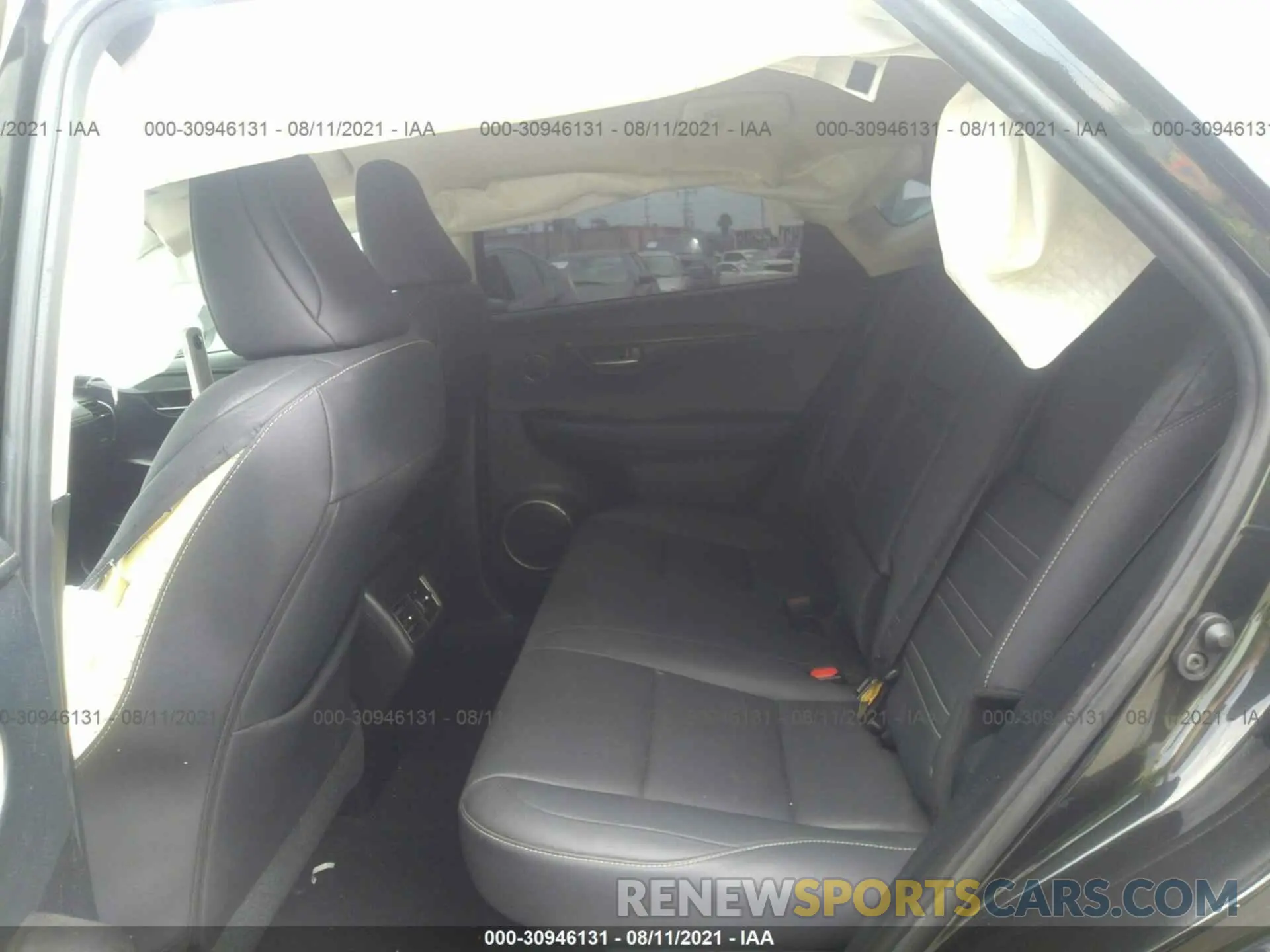 8 fotografías del automóvil dañado JTJAARBZ1L2166518 LEXUS NX 2020